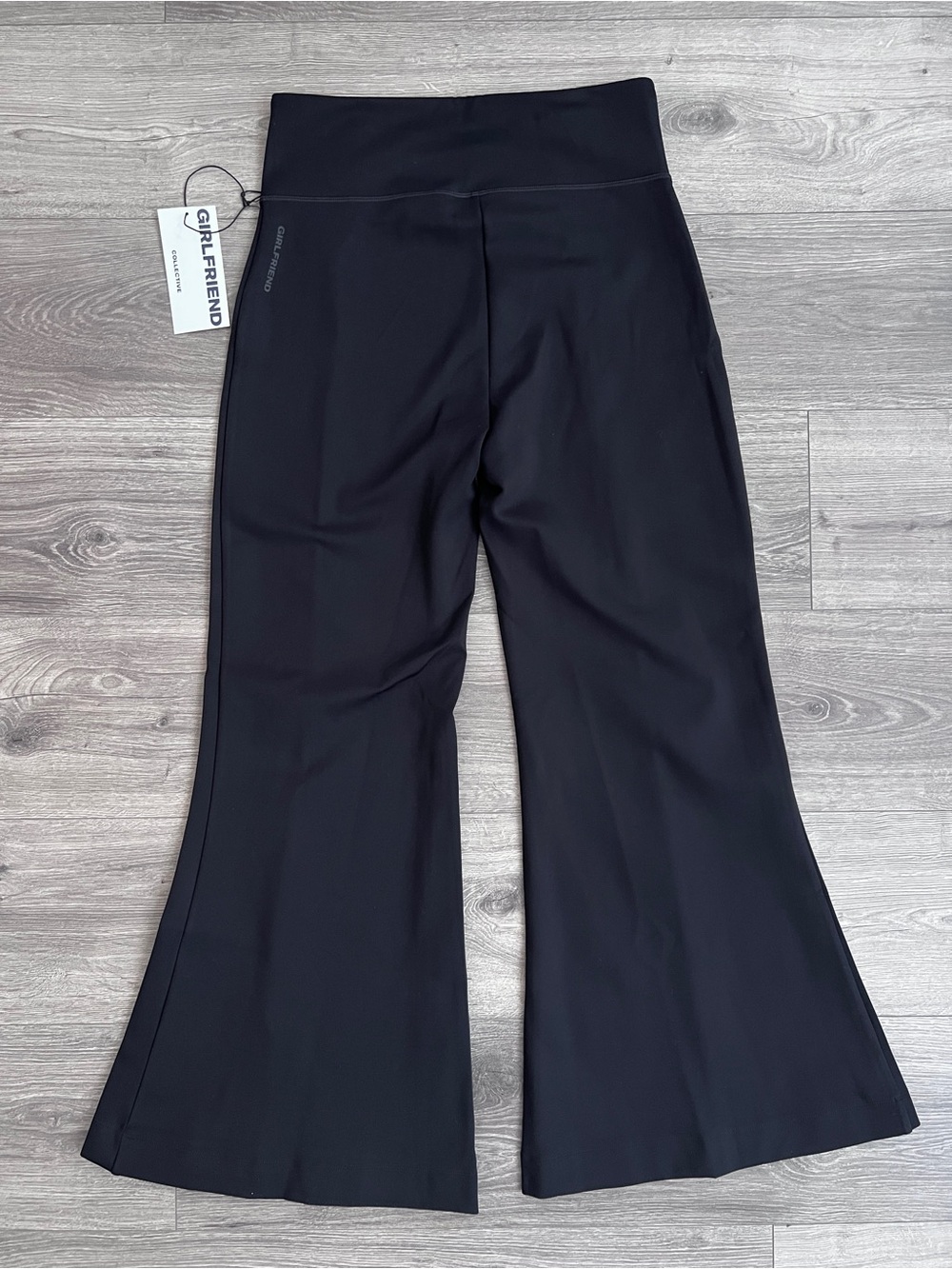 GIRLFRIEND COLLECTIVE Luxe Flare Leggings XL Black 29" High Rise Pants Workout - Picture 3 of 6